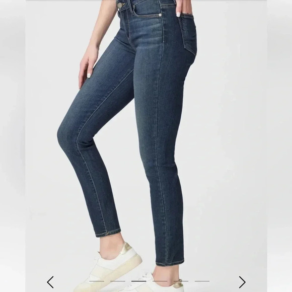 PAIGE Verdugo Ankle Skinny Jean Nottingham Wash Size 29 - Picture 3 of 10